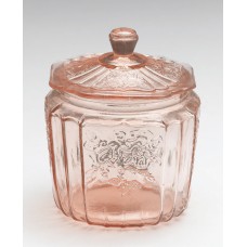 Charlton Home Glass Mayfair 2 qt. Storage Jar BAEA1032